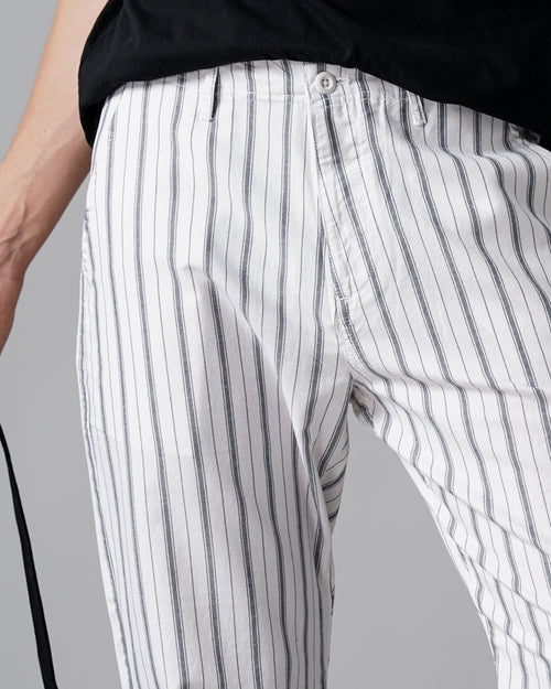 MEN'S REGULAR FIT STRIPE TROUSER