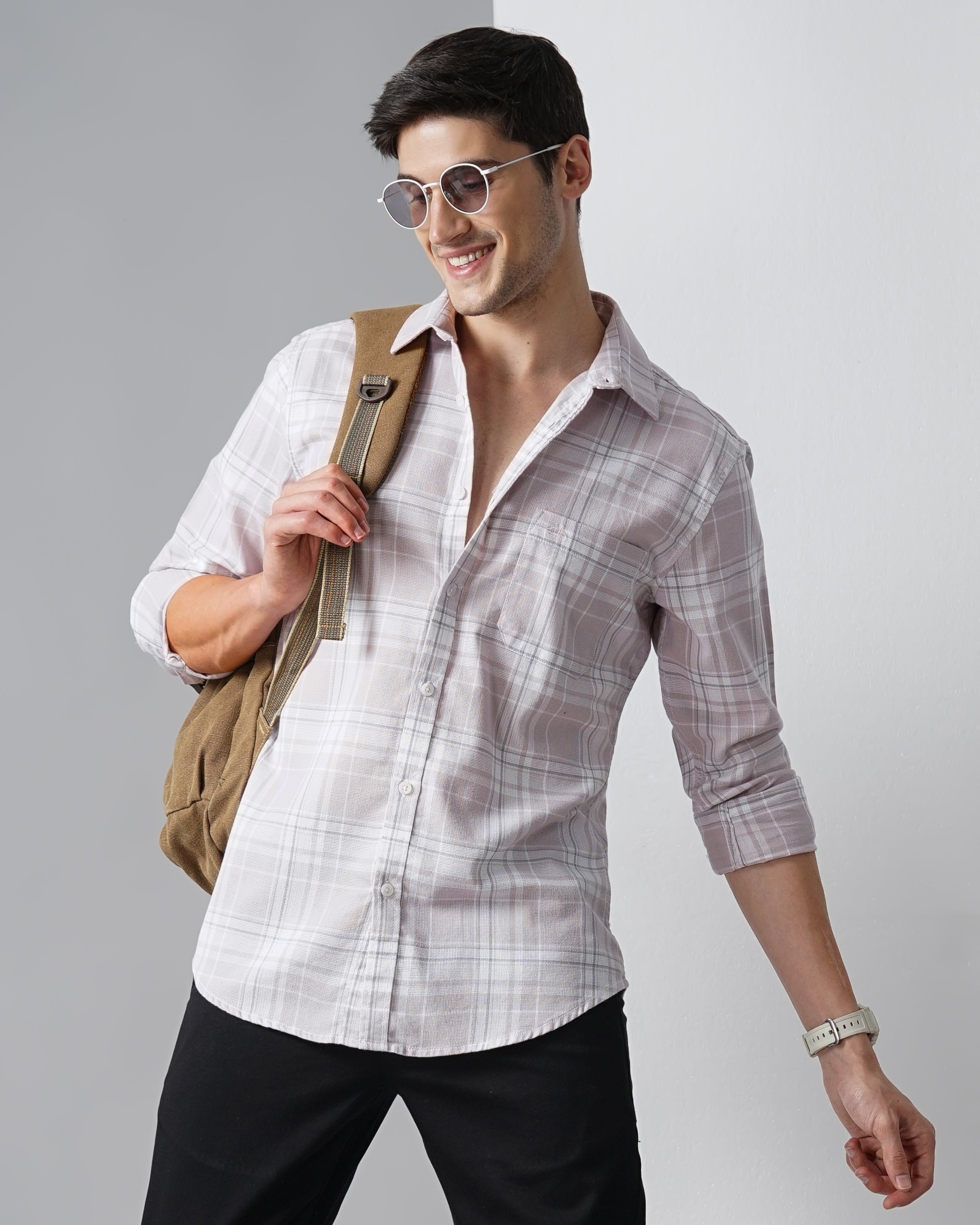 Men's Checks Shirt