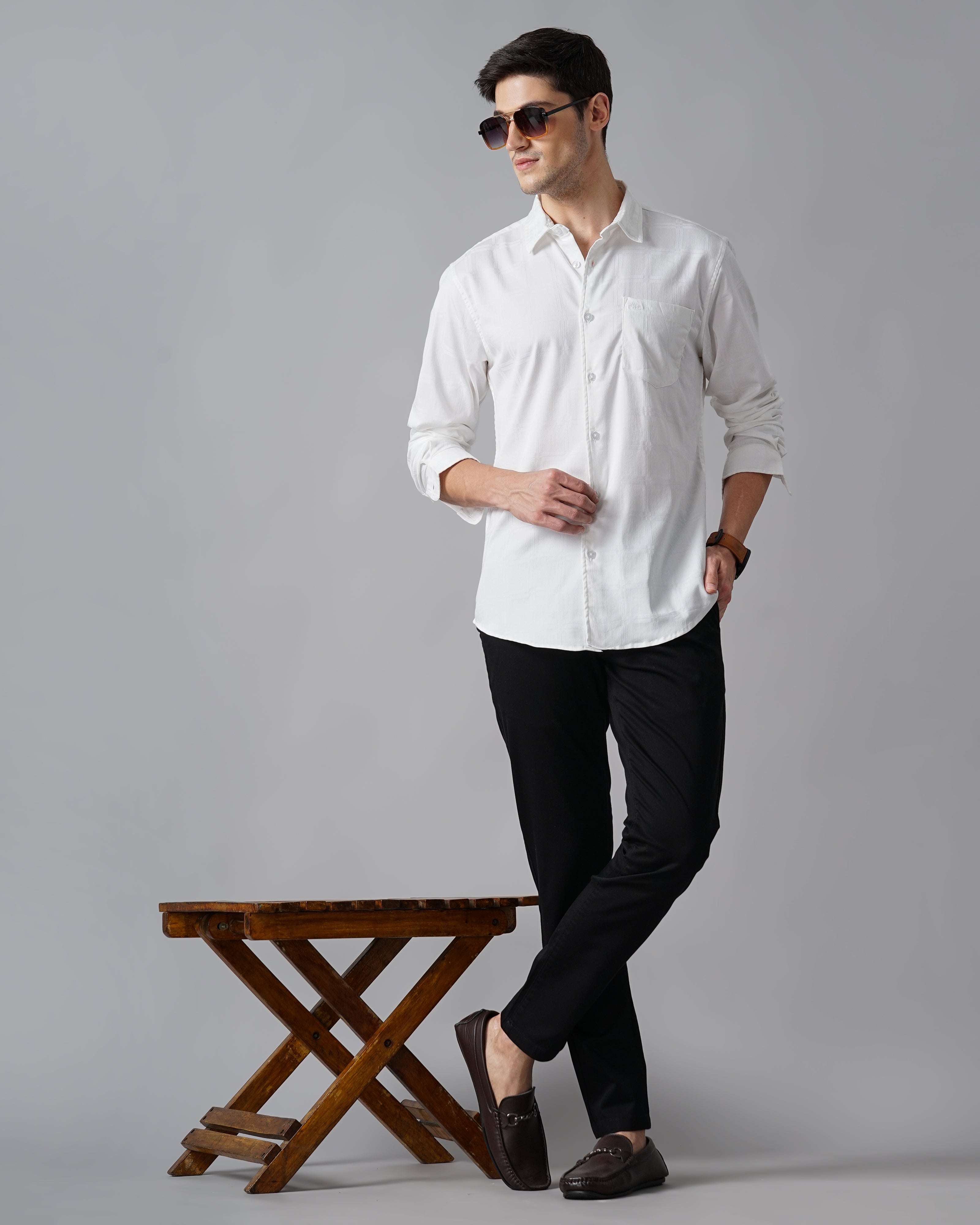 SELF DESIGN SHIRT