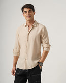 men's Self Design Shirt