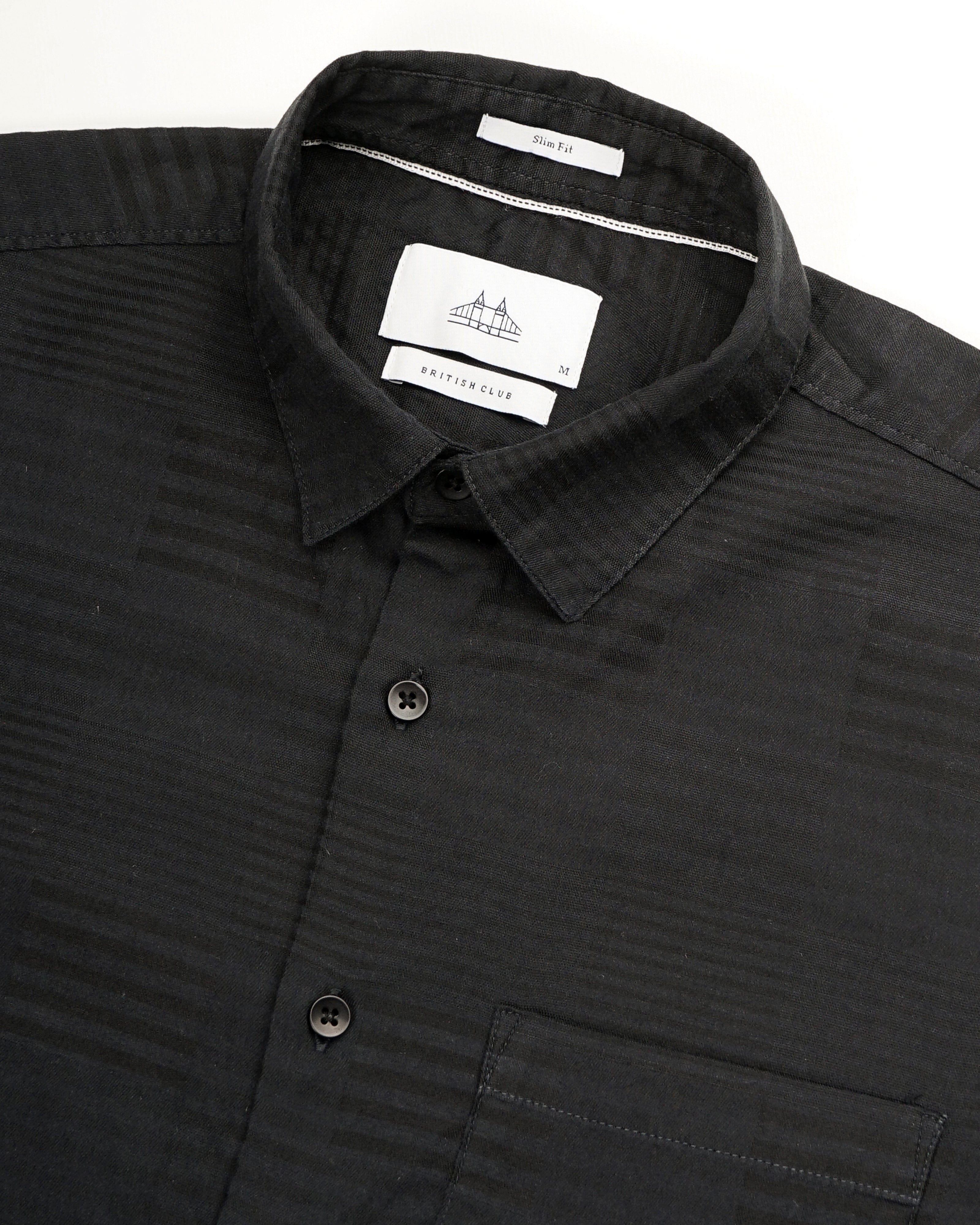MEN'S SELF DESIGN SHIRT