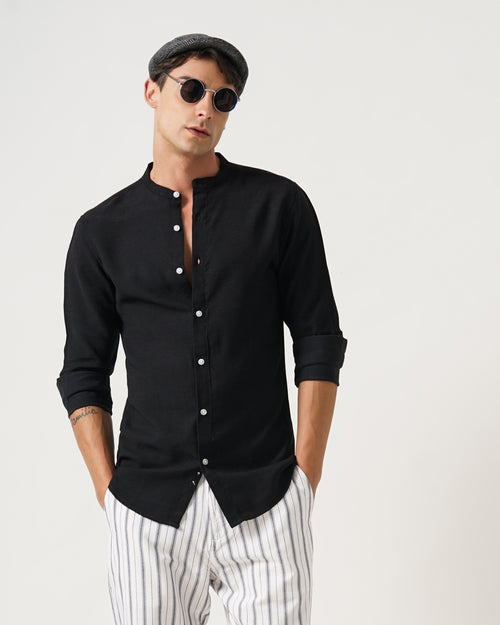 Men's Solid Casual Shirt