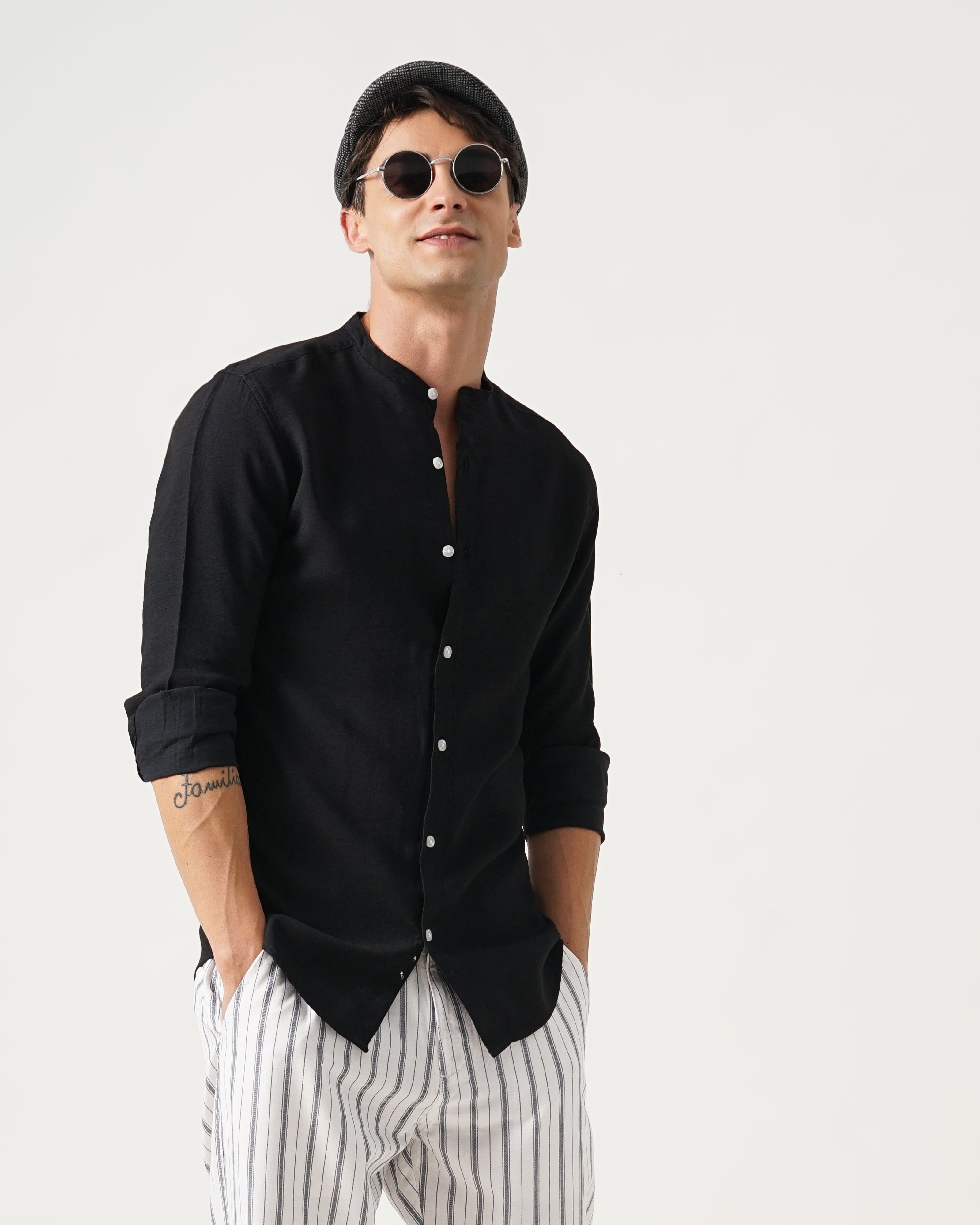 Men's Solid Casual Shirt