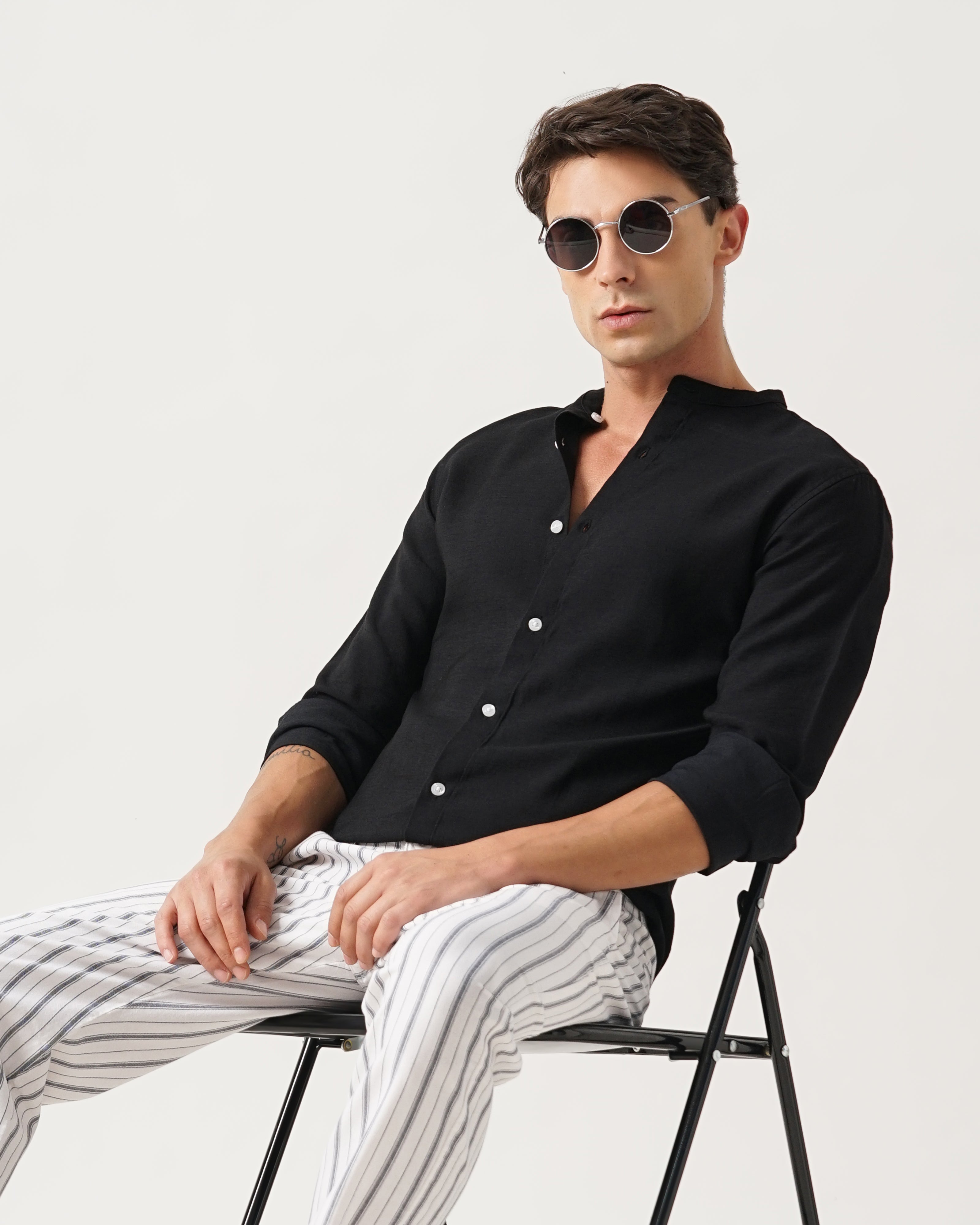 Men's Solid Casual Shirt