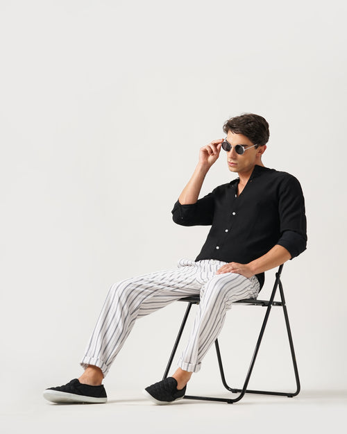 Men's Solid Casual Shirt