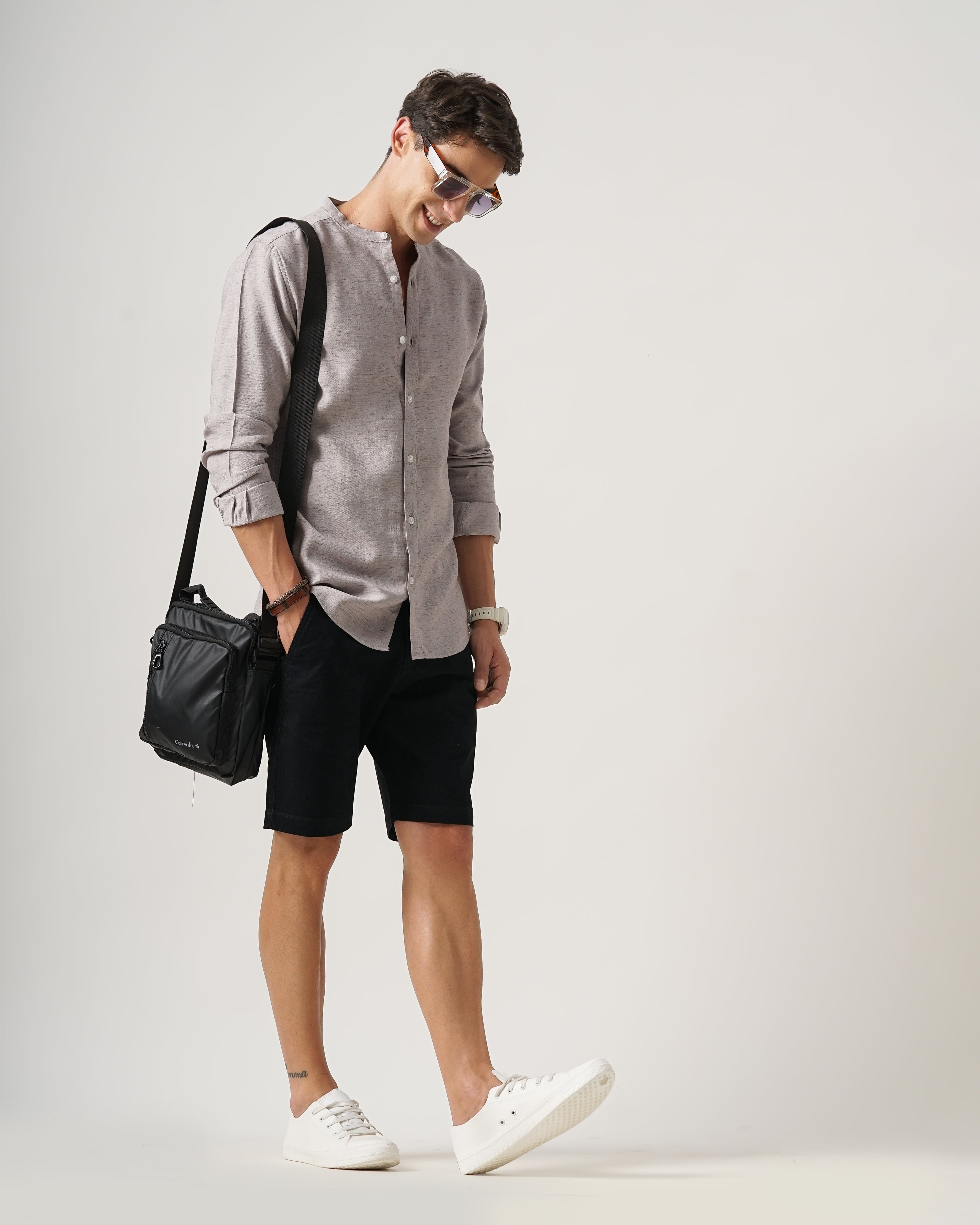 Men's Solid Casual Shirt