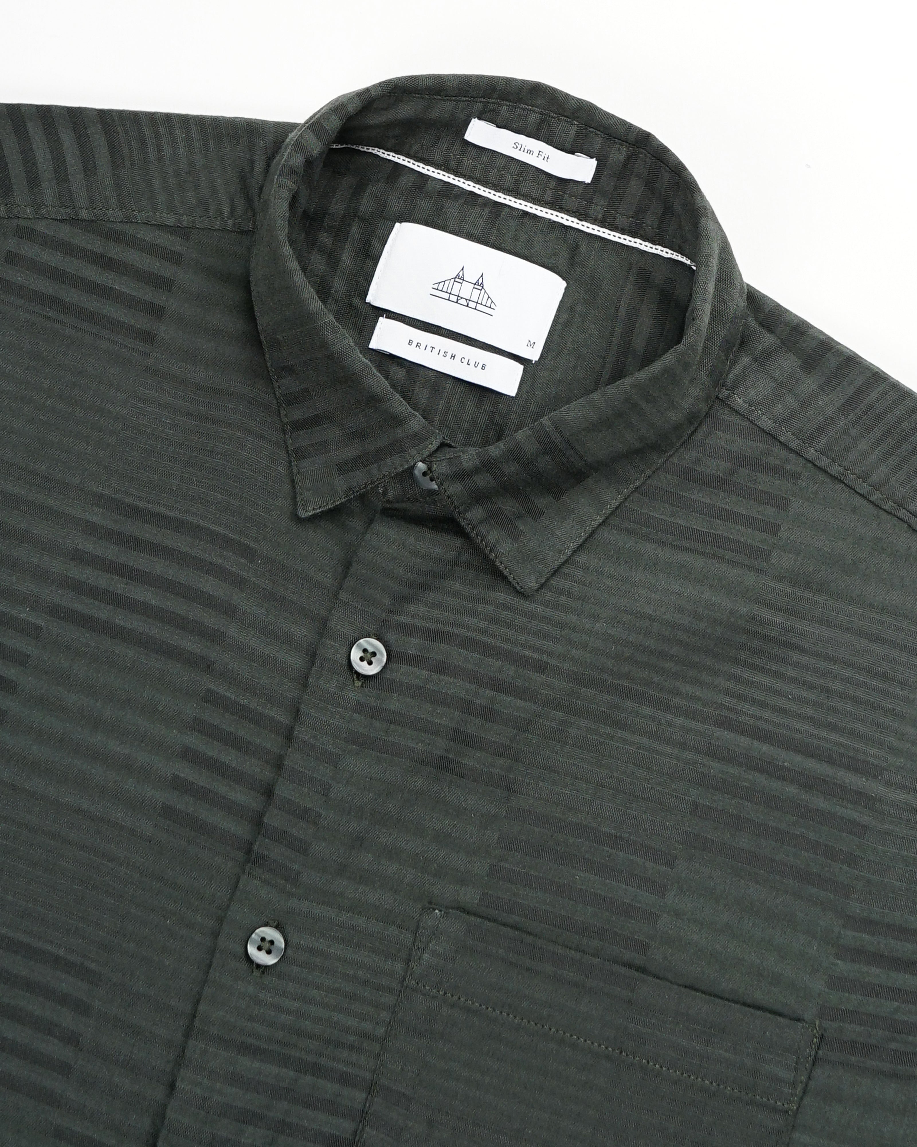 MEN'S SELF DESIGN SHIRT