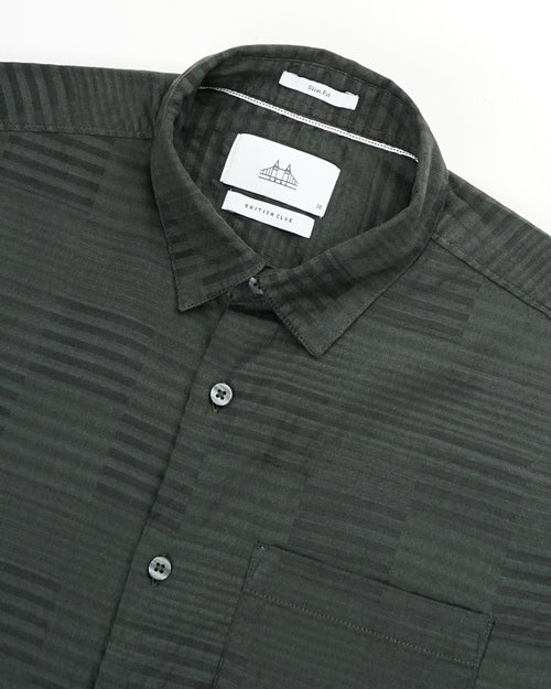 MEN'S SELF DESIGN SHIRT