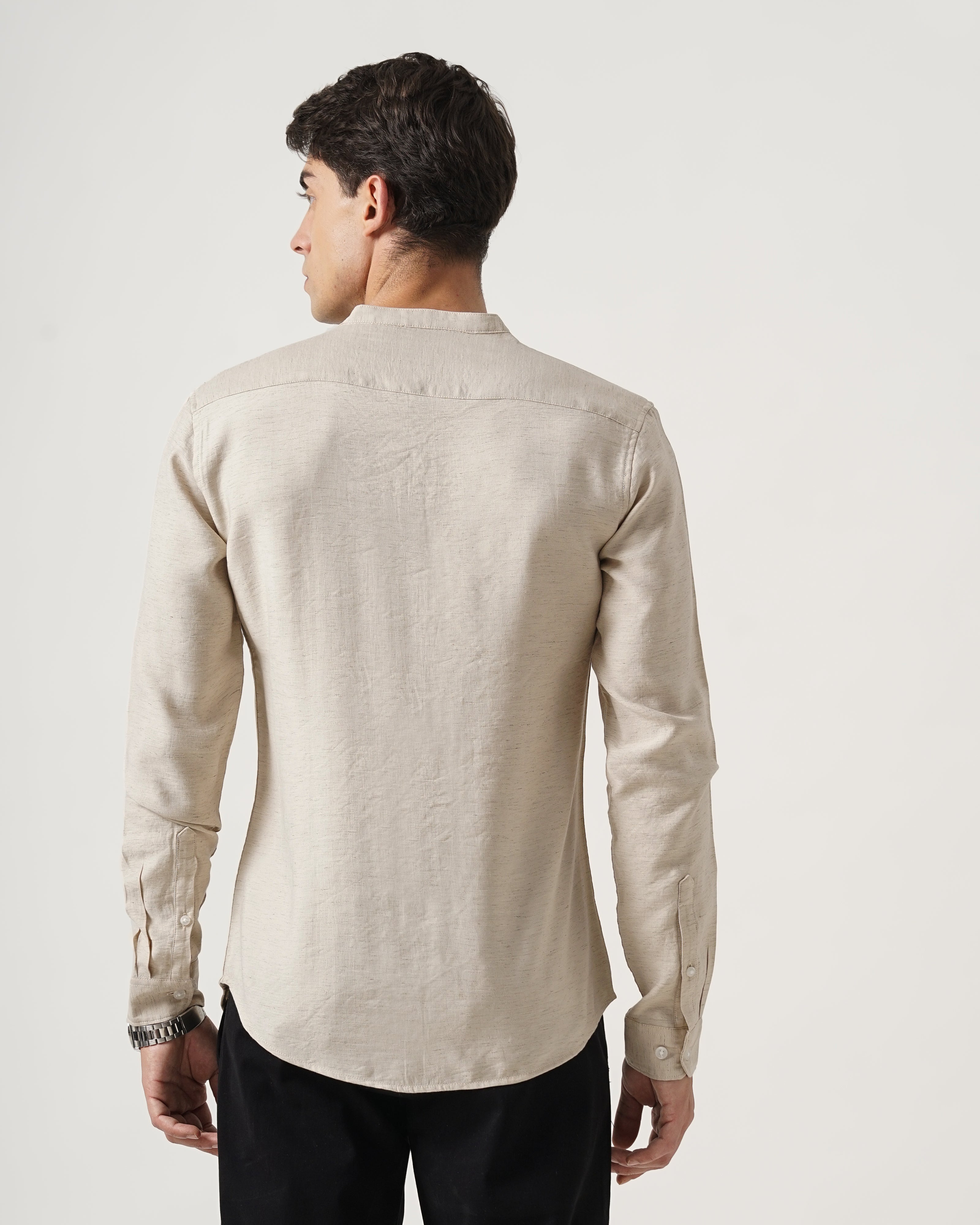 Men's Solid Casual Shirt