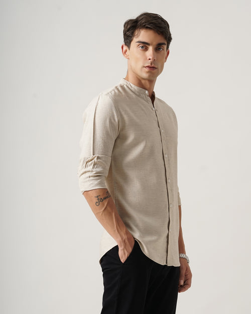 Men's Solid Casual Shirt