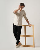 Men's Solid Casual Shirt