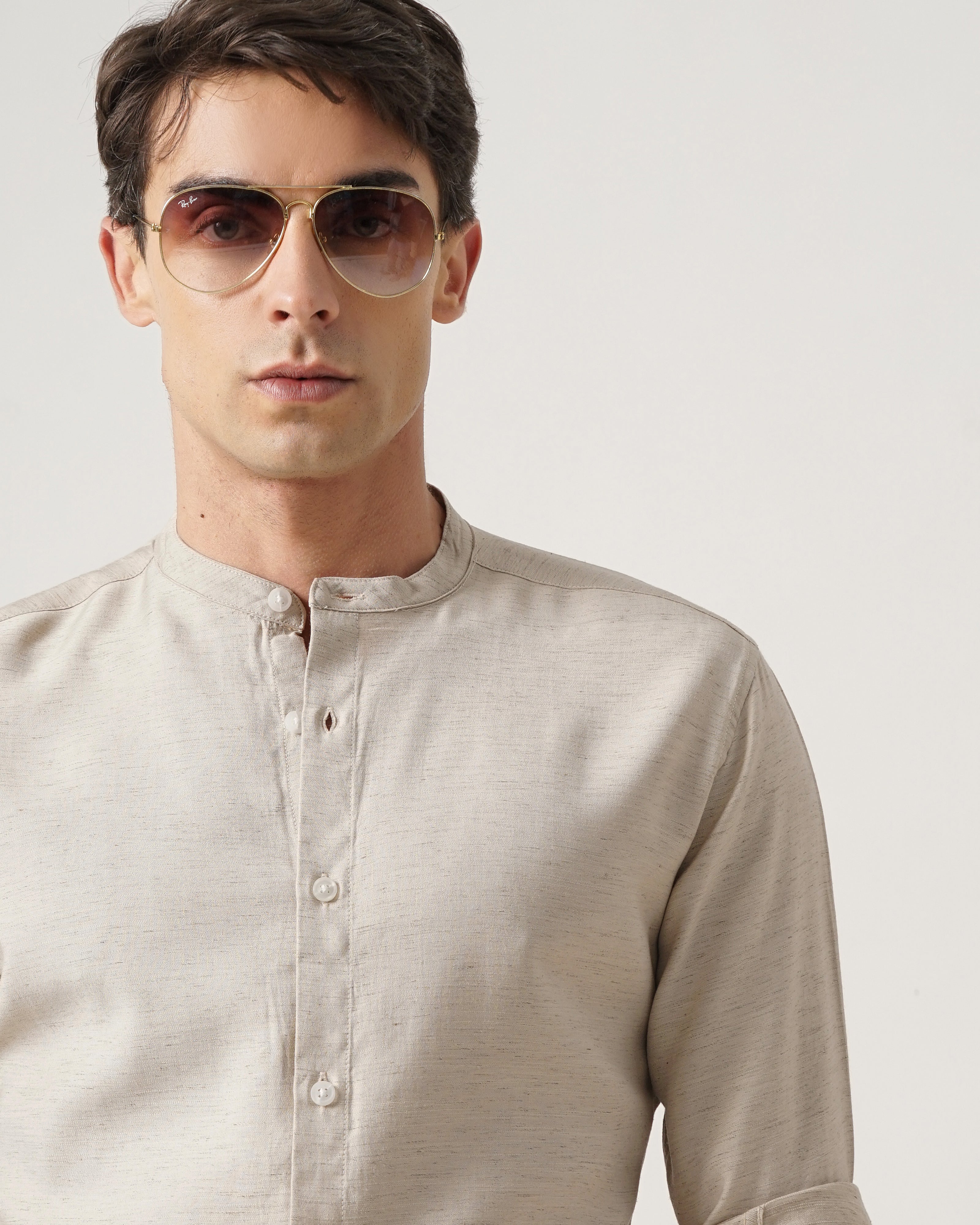 Men's Solid Casual Shirt