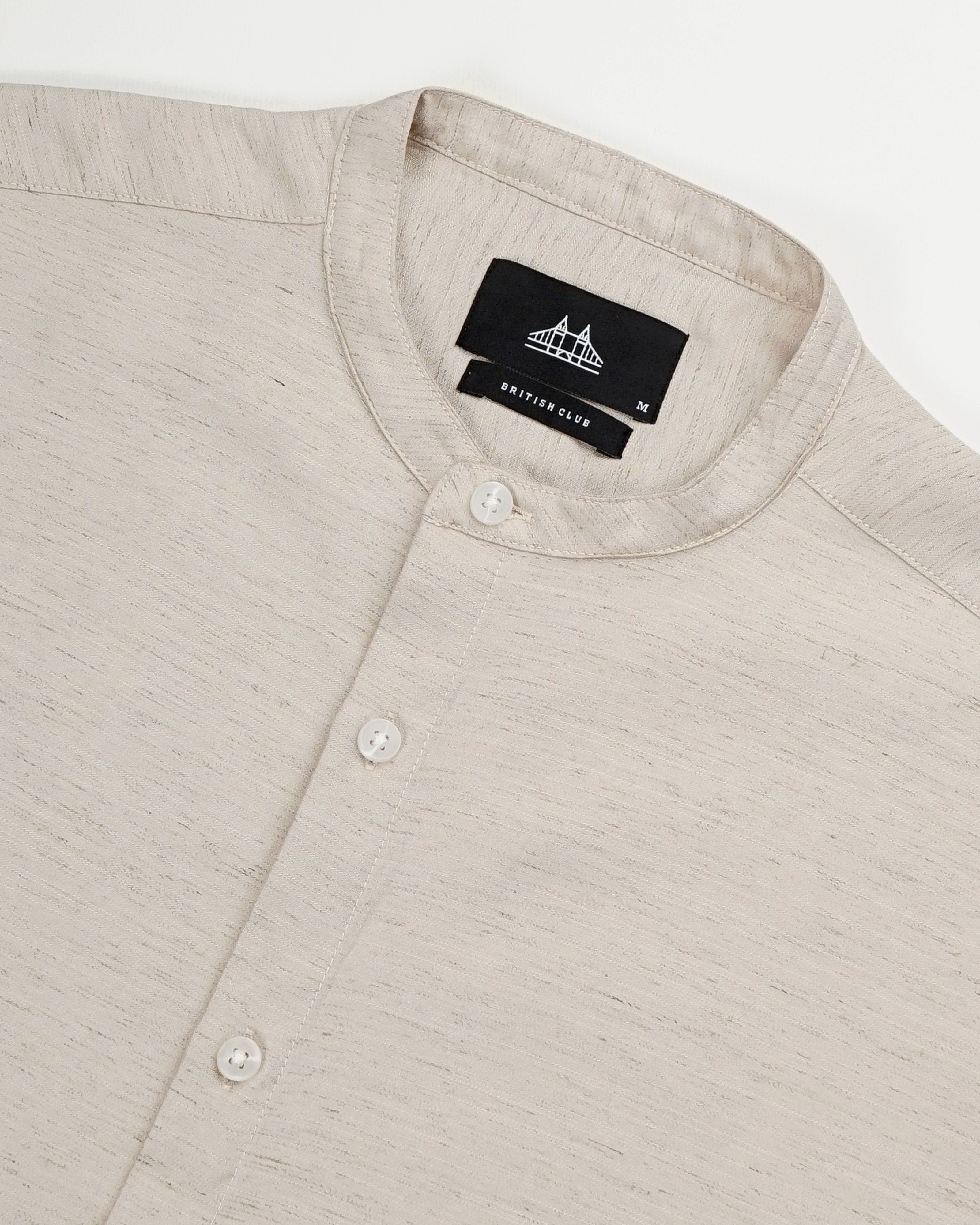 Men's Solid Casual Shirt