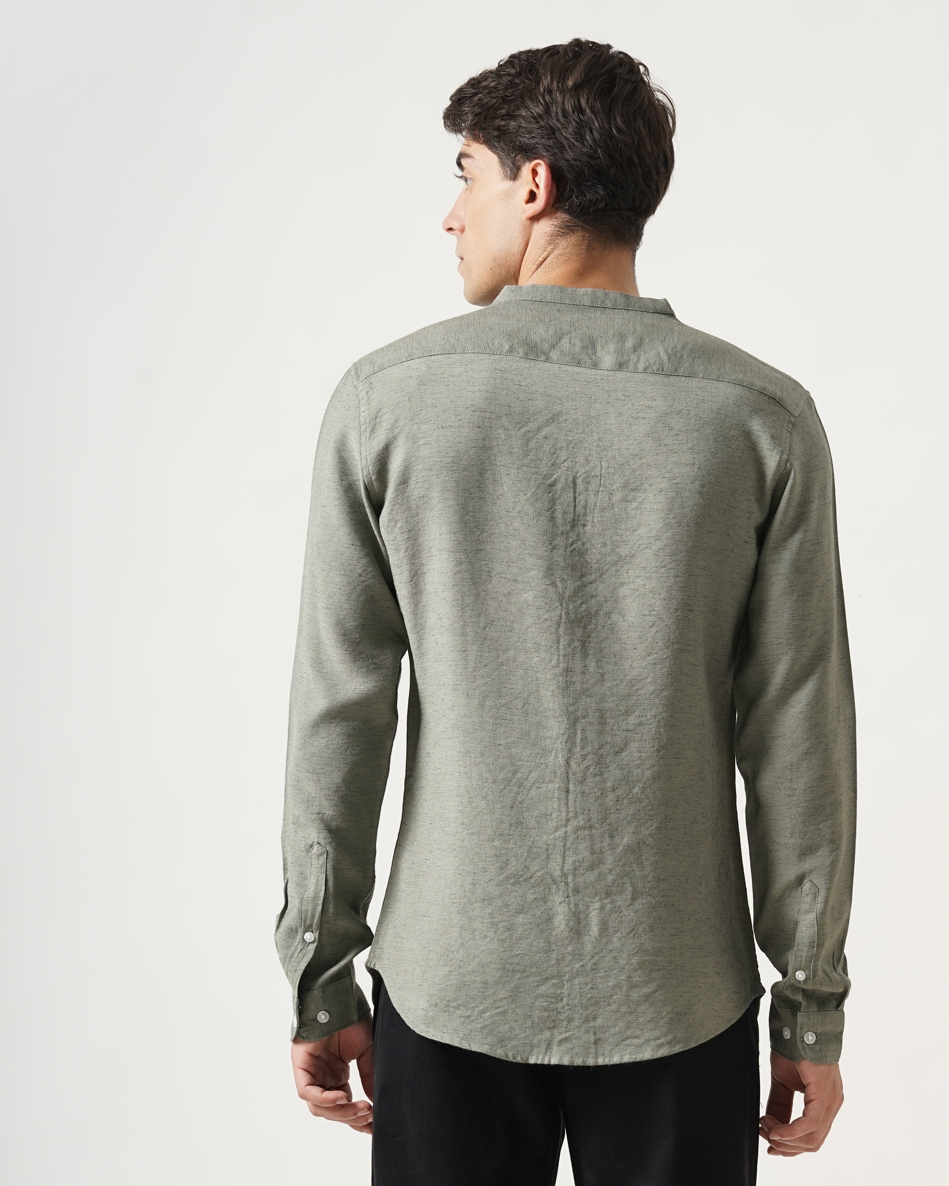 Men's Solid Casual Shirt