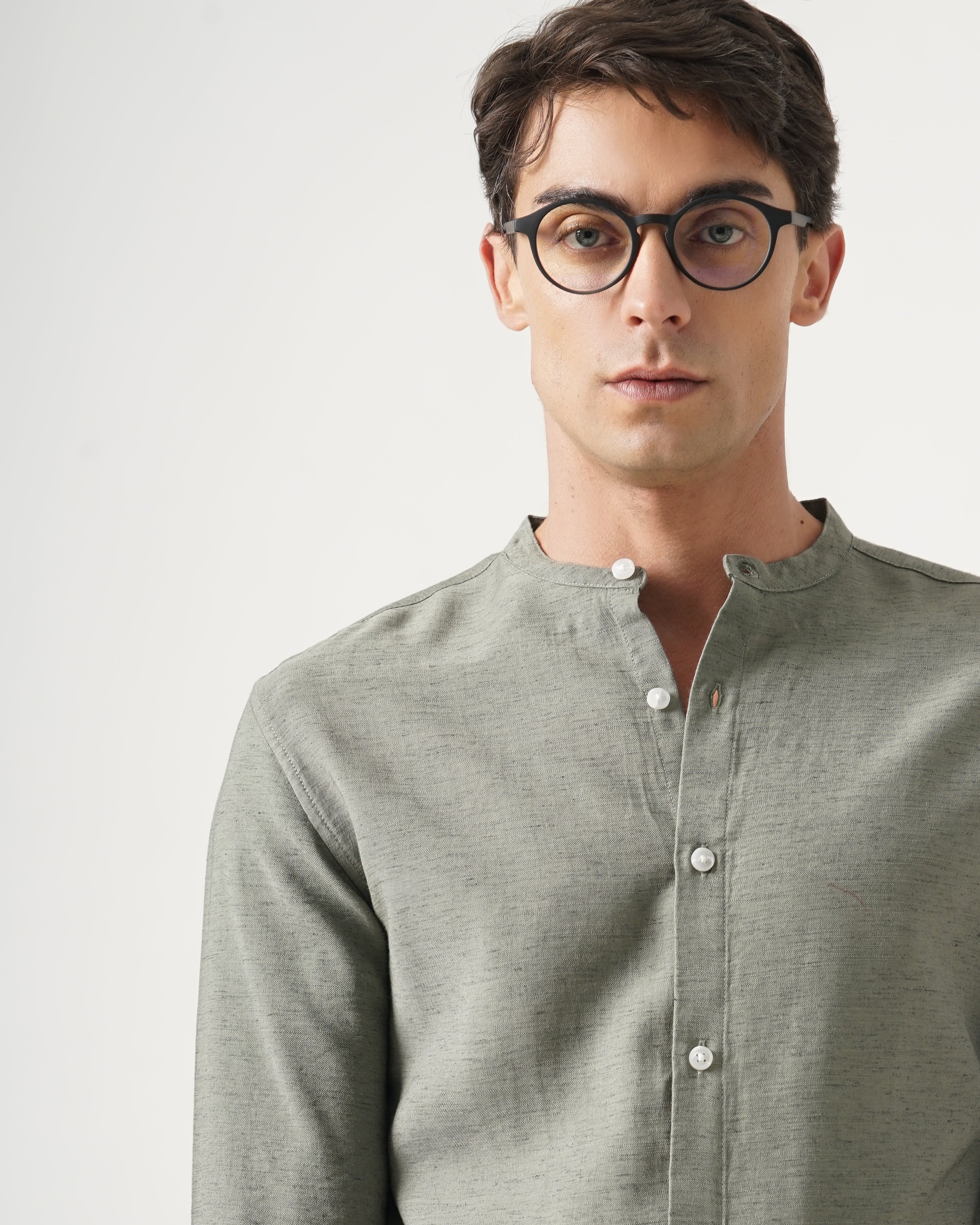 Men's Solid Casual Shirt