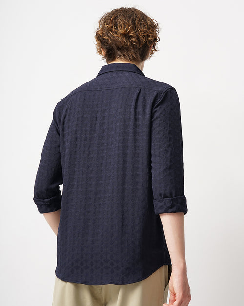 MEN'S SELF DESIGN SHIRT