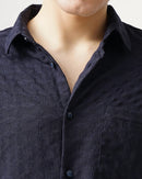 MEN'S SELF DESIGN SHIRT