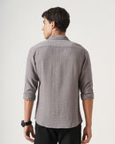 men's Self Design Shirt