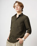 MEN'S SELF DESIGN SHIRT