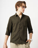 MEN'S SELF DESIGN SHIRT