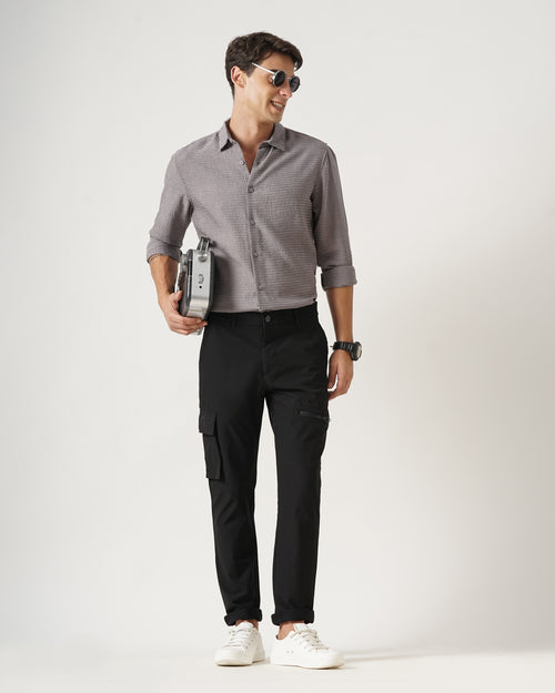MEN'S CARGO STRETCHABLE CHINOS