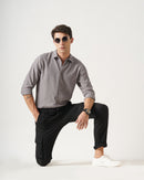 men's Self Design Shirt