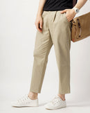 CROPPED LENGTH SINGE PLEATED TROUSER