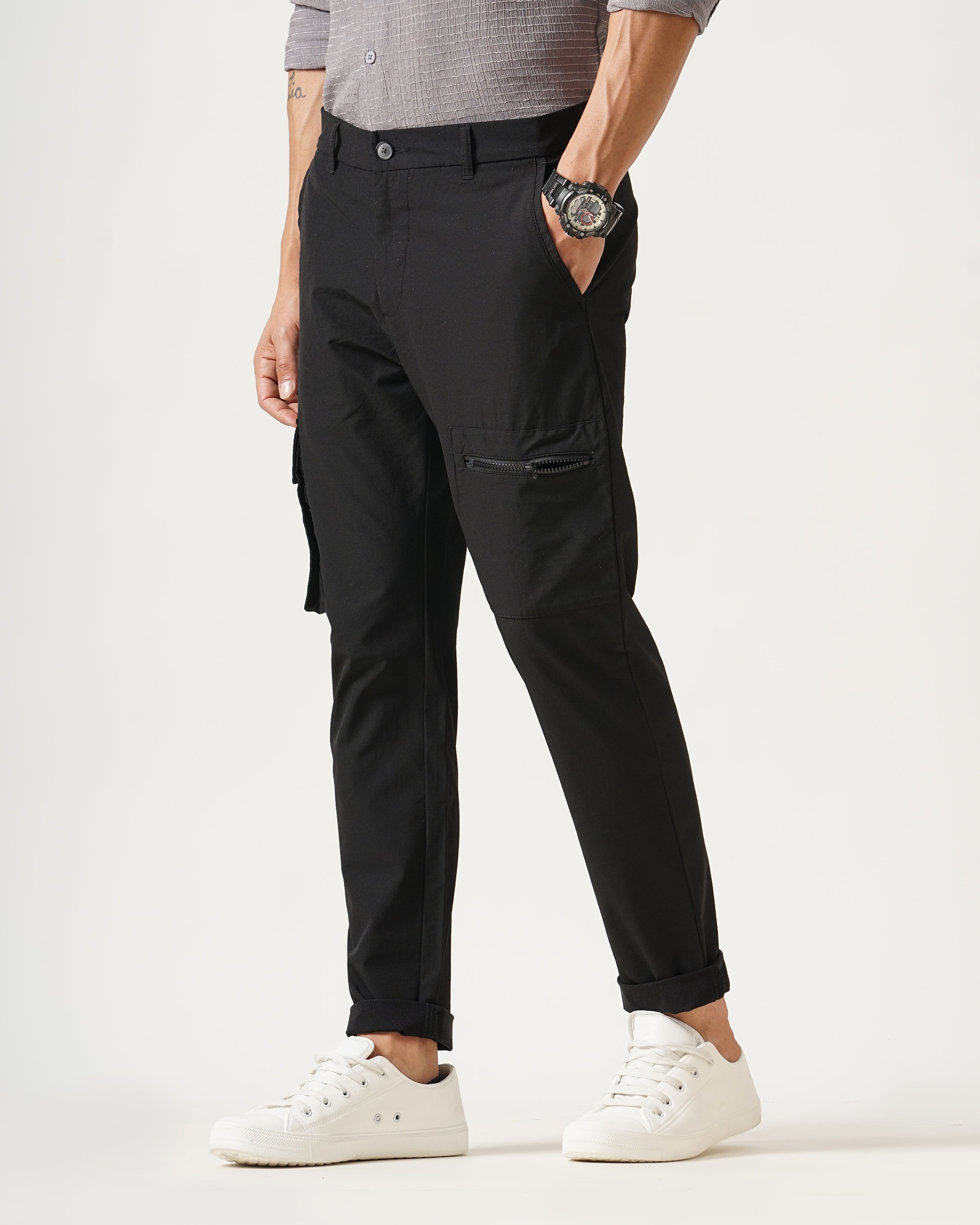 MEN'S CARGO STRETCHABLE CHINOS