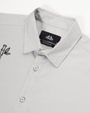 Panda Embroidery and Stem Embroidery Shirt