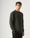 men's self design shirt