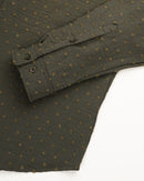 men's self design shirt