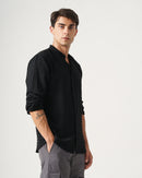 men's self design shirt