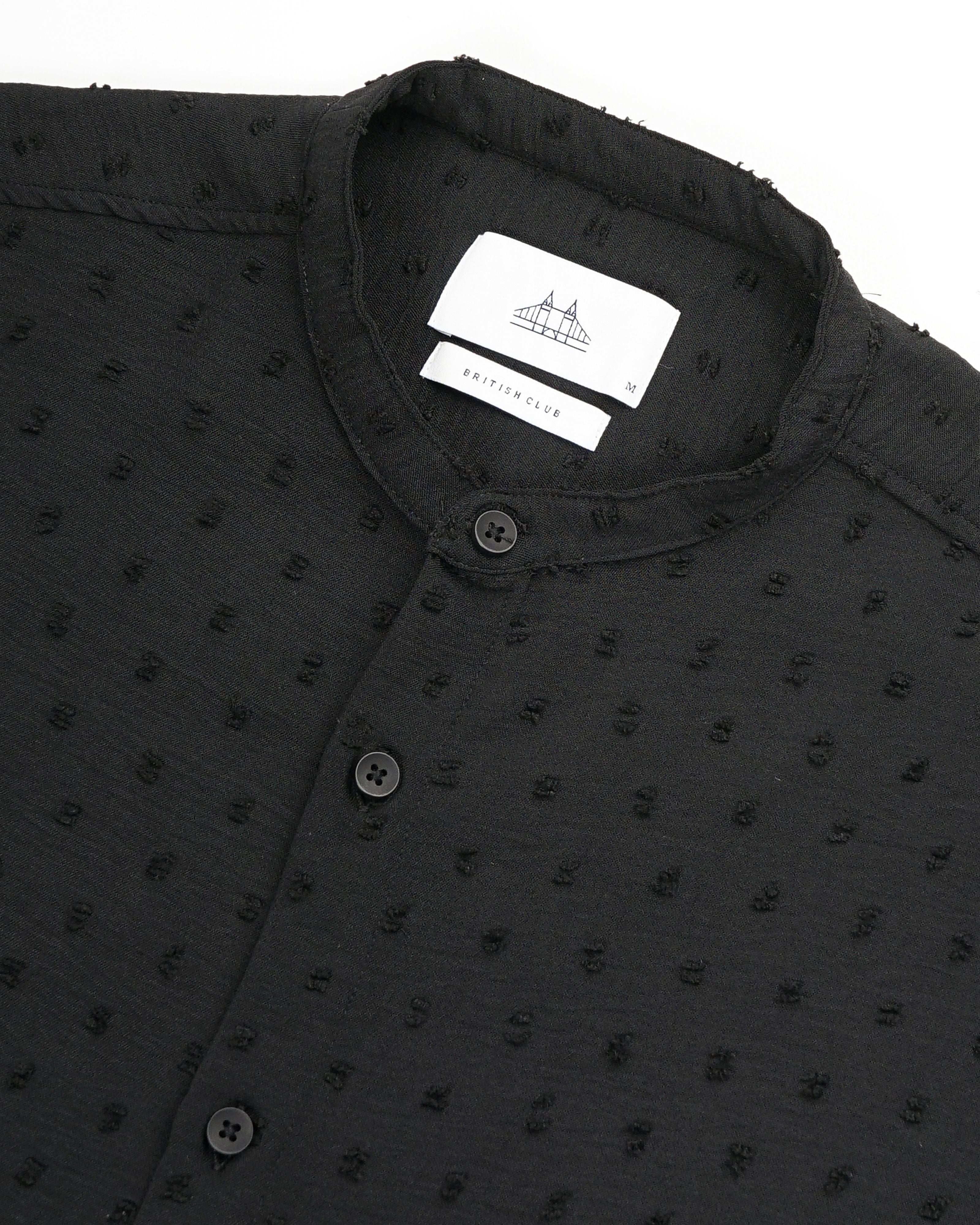 men's self design shirt