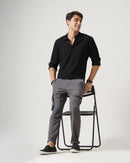men's Self Design Shirt