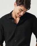 men's Self Design Shirt
