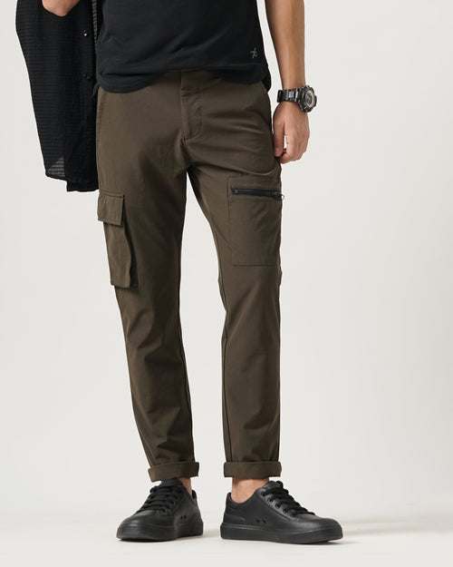 MEN'S CARGO STRETCHABLE CHINOS