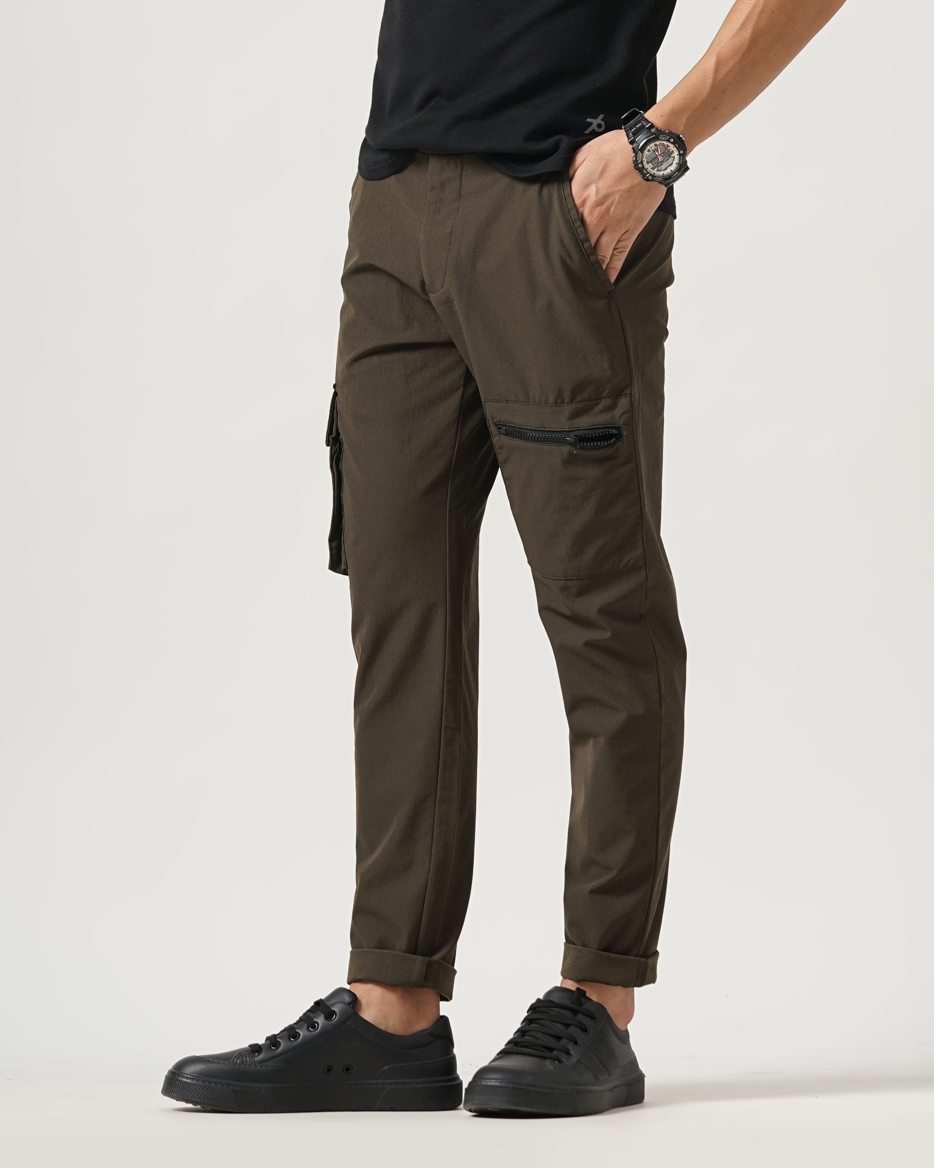 MEN'S CARGO STRETCHABLE CHINOS