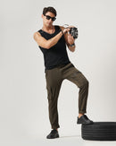 MEN'S CARGO STRETCHABLE CHINOS