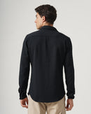 men's self design shirt