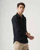 men's self design shirt