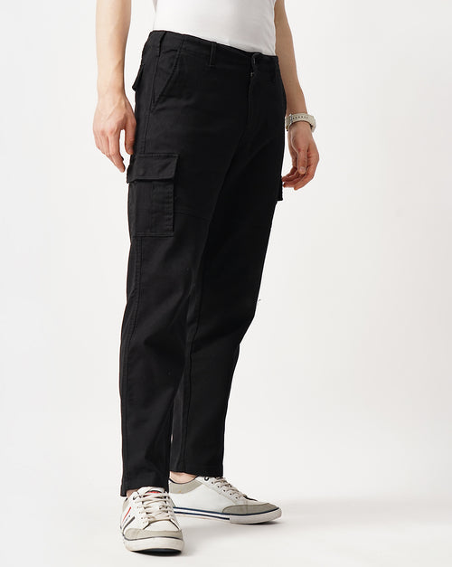 Straight Fit Cargo Chinos