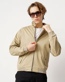 men's Solid Casual jacket