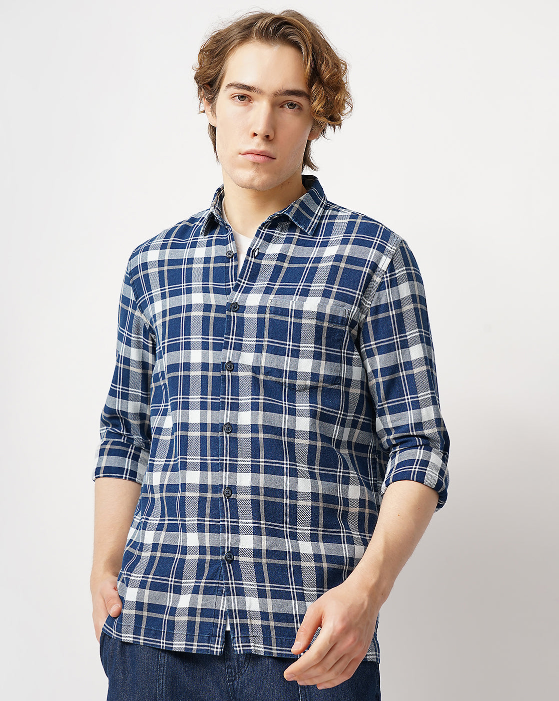 Men's Checks Shirt