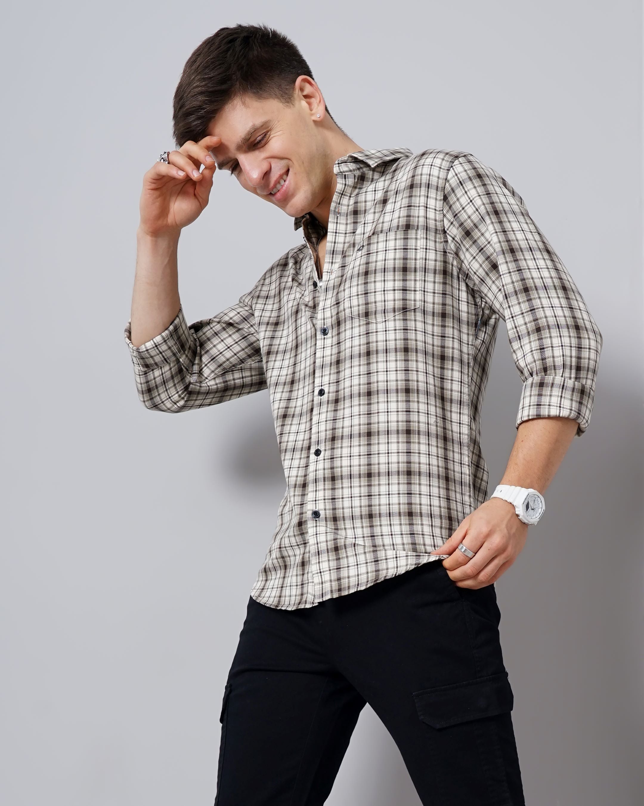 Men's Checks Shirt
