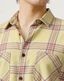 relaxed fit bleached shirt
