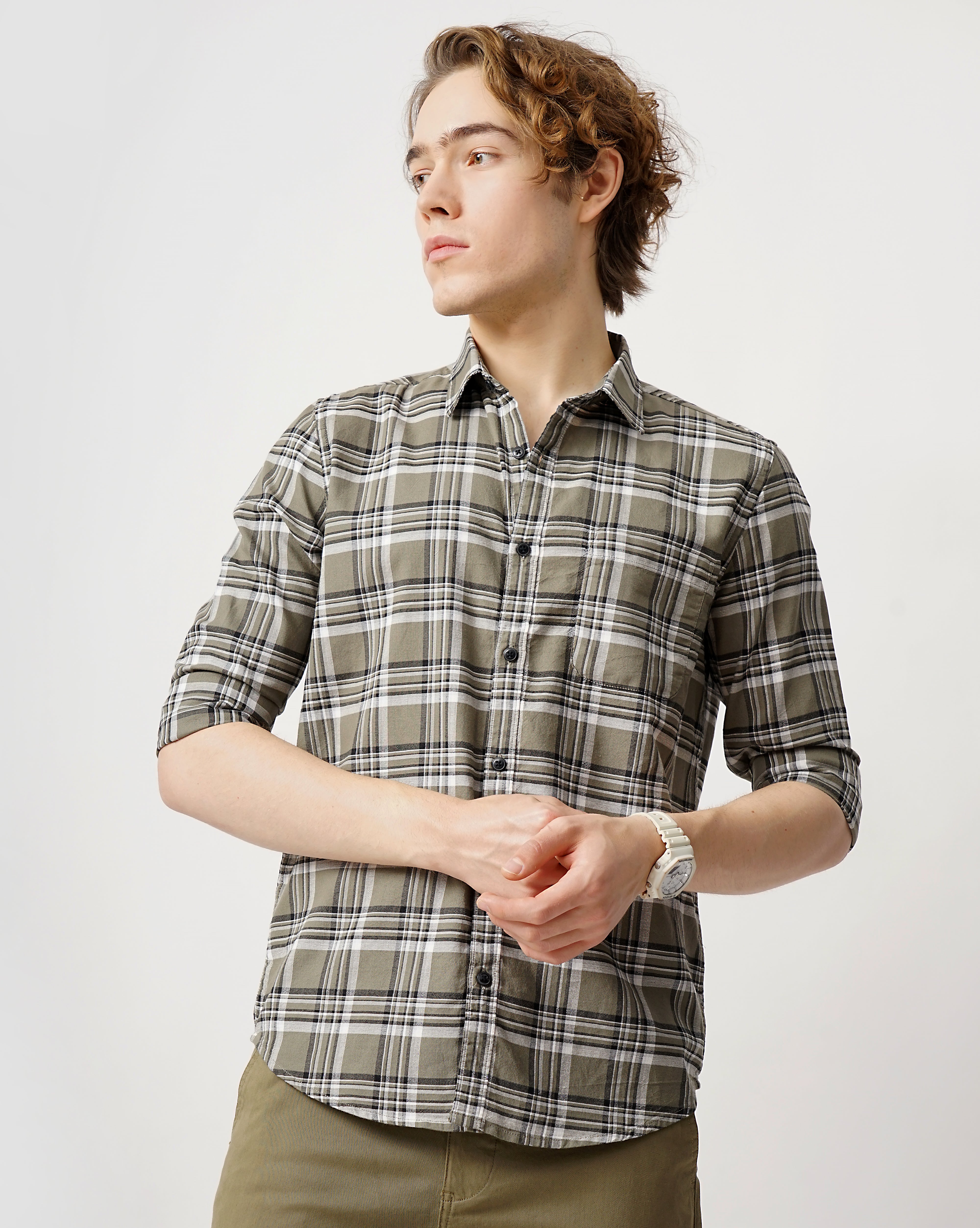 Men's Checks Shirt