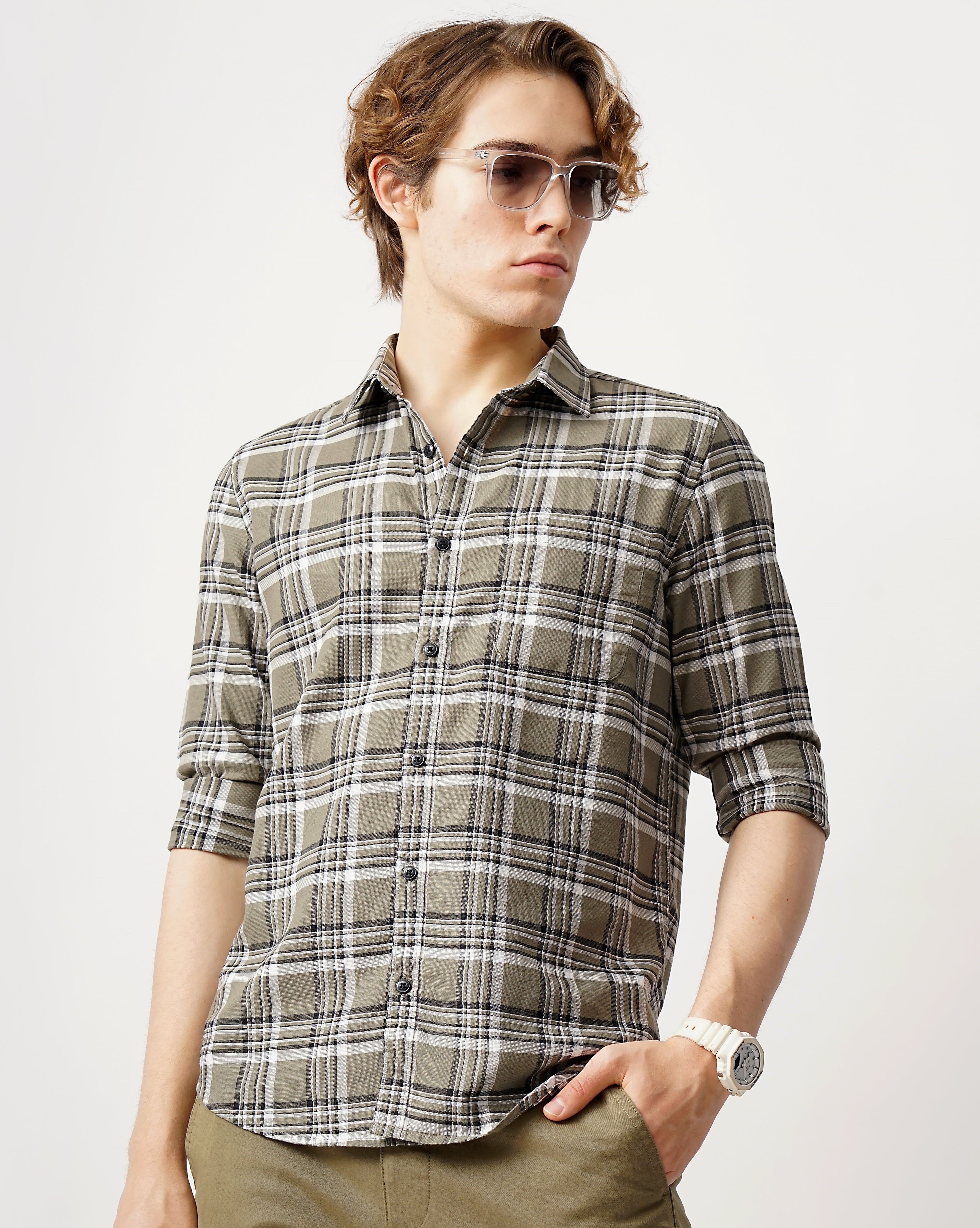 Men's Checks Shirt