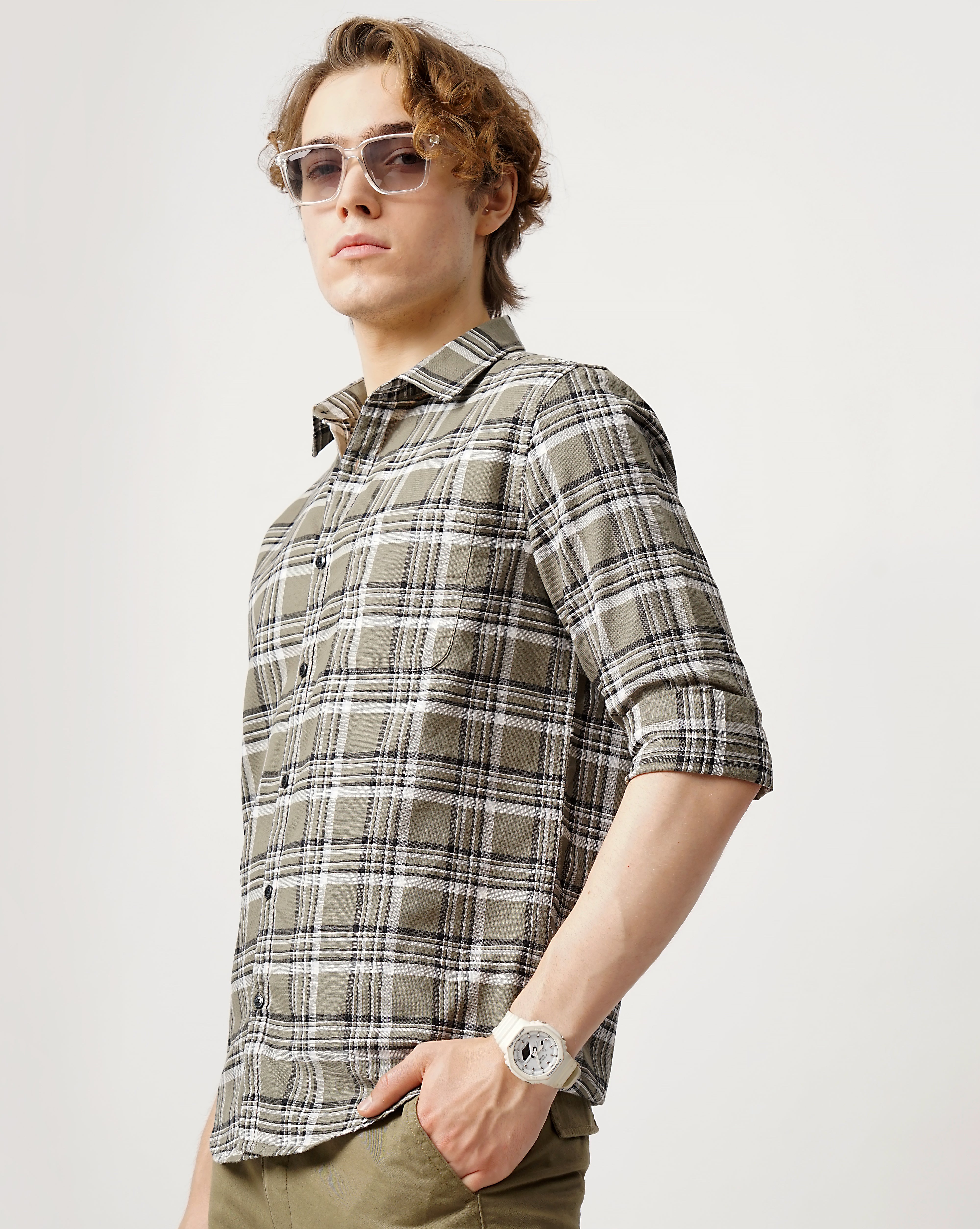 Men's Checks Shirt