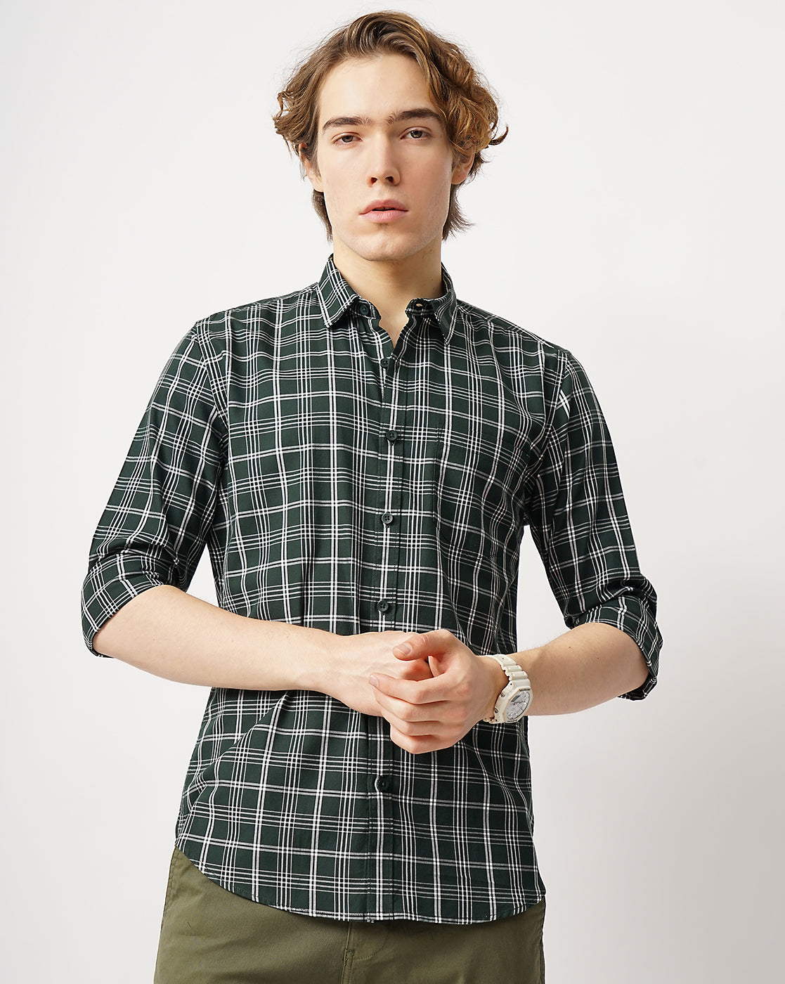 Men's Checks Shirt