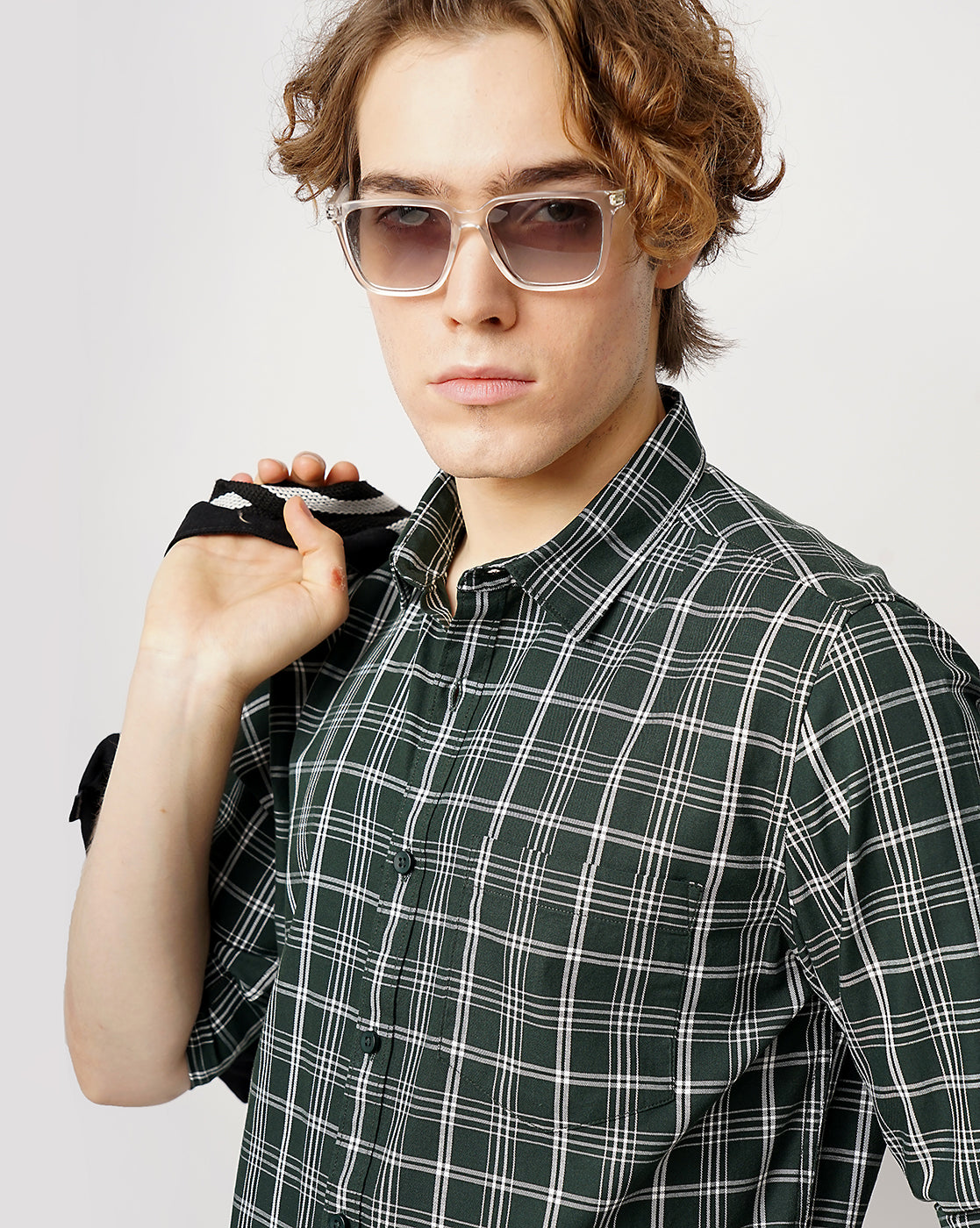 Men's Checks Shirt